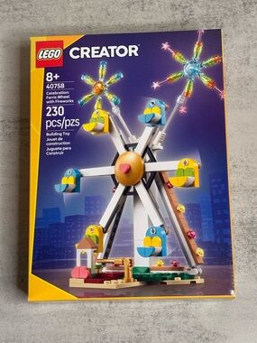 Lego Creator Celebration: Ferris Wheel with Fireworks Set (#40758)